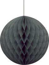 Honeycomb Zwart - 1 Stuk - Feest Decoratie - 30cm