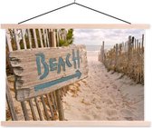 Sweet Living Poster - Beach Sign - 90 X 150 Cm - Multicolor