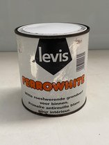 LEVIS FERROWHITE 0.75L - Witte roestwerende grondverf voor binnen.