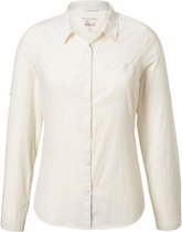 Craghoppers Blouse Nosilife Bardo Dames Polyester Wit Maat 44