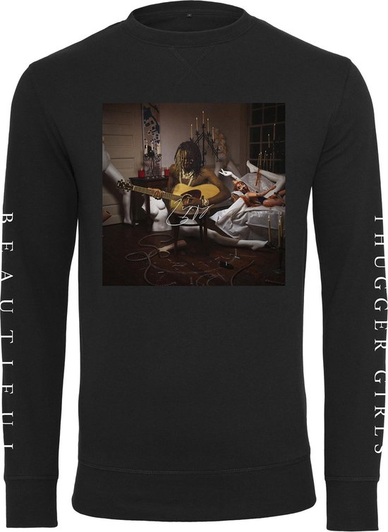 Heren Young Thug - Album Cover - HipHop - Rapper - Streetwear Crewneck