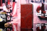 Lederen hoesje Samsung Galaxy A40 Bookcase | Hoogwaardig PU Leren Hoesje | Lederen Wallet Case | Luxe Uitstraling | Pasjeshouder | Portemonnee | Bordeaux Rood