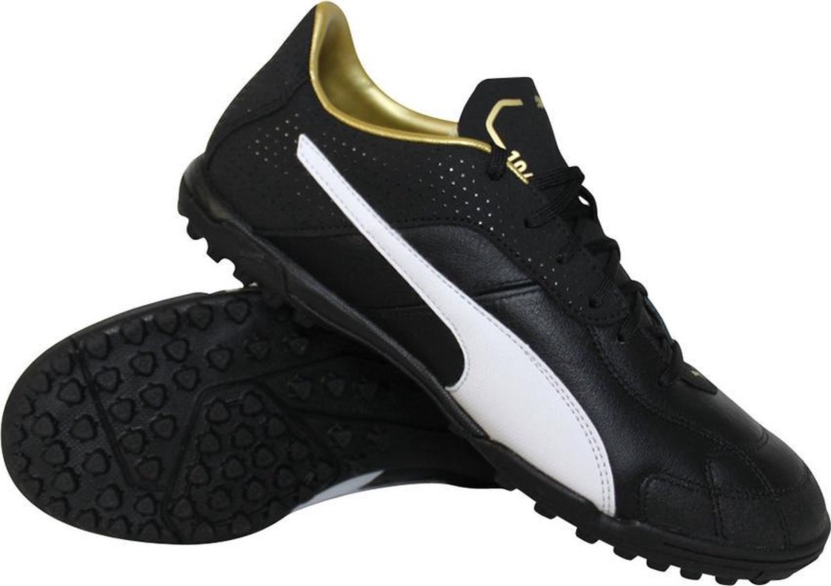 Puma Esito C TT kunstgrasschoenen heren zwart/wit | bol.com