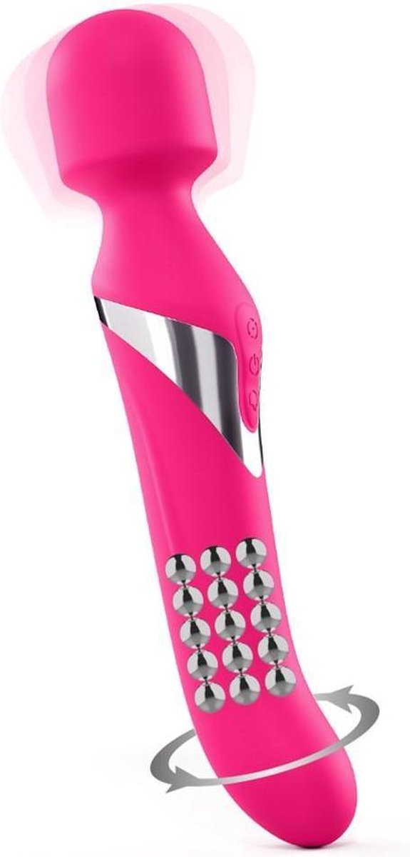 Dorcel Dual Orgasms Wand Vibrator - roze