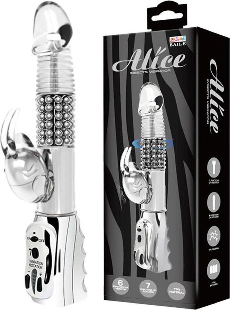 Tarzan Vibrator Alice - transparant