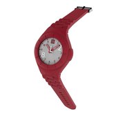 TOO LATE - siliconen horloge - MASH UP LORD REG - Ø 40 mm - red