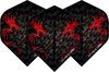 Afbeelding van het spelletje RED DRAGON - Hardcore XT 2D Holografische Draak extra dikke dart vluchten - 5 sets per pakket (15 dartvluchten in totaal)