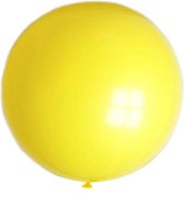 Mega ballon geel 90 cm