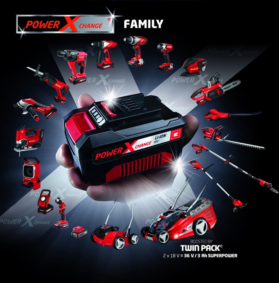 EINHELL GC-CL 18 Li E Solo Accu Bladblazer Power X-Change – foto 7