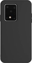 Samsung  Galaxy S20 Ultra Silicone zwart hoesje