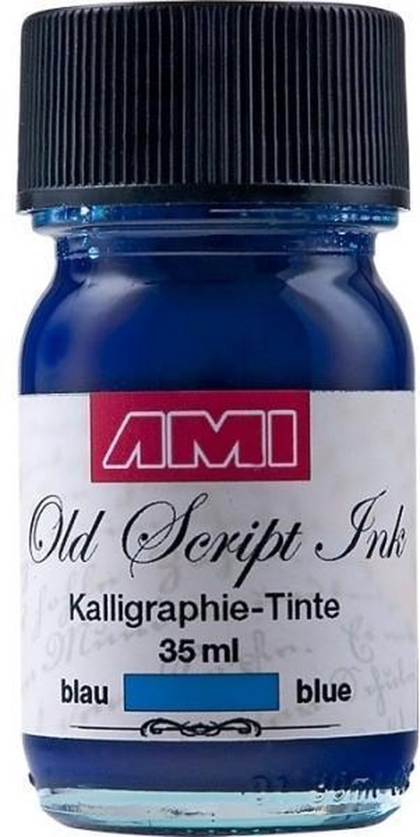 Old Script Ink (kalligrafie) 35ml - Blue