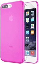 iPhone SE 2020 hoesje Siliconen Case TPU Cover Roze