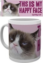 Grumpy Cat Happy Face Mok