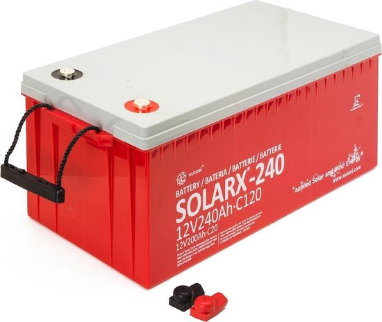 Batterie AGM Xunzel SOLARX ™ 12V 240 Ah | bol.com