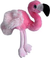 Flamingo Pluche Knuffel kleine roze Flamingo 18 cm