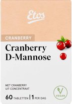 Etos Cranberry D-Mannose - uit cranberrysapconcentraat - 60 tabletten
