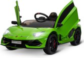 HOMCOM Kinderauto elektrische auto kindervoertuig voor 3-8 jaar met MP3 370-146V90