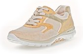 Gabor rollingsoft sensitive 86.964.60 - dames rollende wandelsneaker - beige - maat 40 (EU) 6.5 (UK)