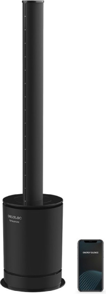 Luchtzuiveraar Cecotec TotalPure 3in1 Connected Max 80Âş LED WiFi 2000W Zwart
