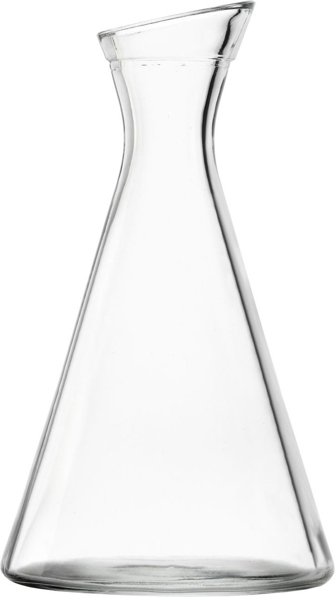 Karaf, karaf water, wijnkaraf, glazen karaf - Pisa, 0,5 l