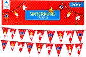 Vlaggenlijn Sinterklaas - Sint & Piet - 6 meter