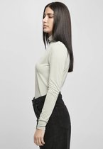 Urban Classics Longsleeve top -4XL- Modal Turtleneck Wit