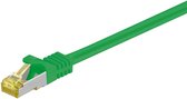 Wentronic 91577 - Cat 7 STP-kabel - RJ45 - 0.5 m - Groen