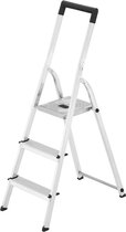 Hailo L40 Aluminium Huishoudtrap / Klustrap 3 treden