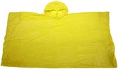 regenponcho PVC geel one-size