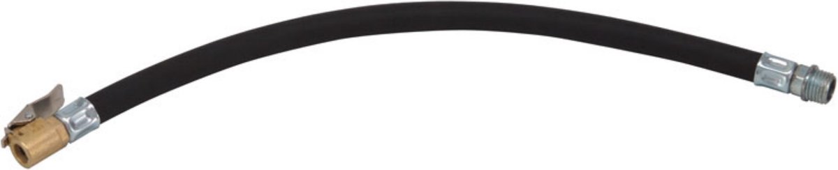 Bandenpomp slang met klemnippel 34 cm