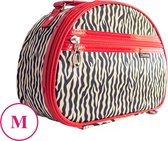 Clavier 3-Delige Koffer Toilettas Met Zebraprint – Medium