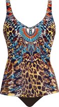 Sunflair "Painted Eaglets"tankini bruin maat 44C