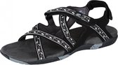 sandalen Fria Lady dames EVA/polyester grijs/zwart maat 42