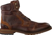 Mazzeltov J4997 Veterboots - Laarzen Met Veters - Heren - Bruin - Maat 42