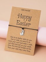 Bixorp Easter -  Leuke Armband met Paashaas - Armband voor Pasen met Paas haas / Easter Bunny