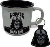 Star Wars -I Like My Coffee on the Dark Side - Kampvuur mok met sleutelhanger