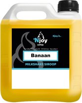 NJOY | Milkshake siroop | Banaan | 2 liter