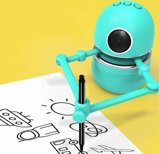 Thumbnail van een extra afbeelding van het spel QUINCY - Educatieve tekenrobot | Kunstenaar |  Leren Tekenen - Poolse versie
