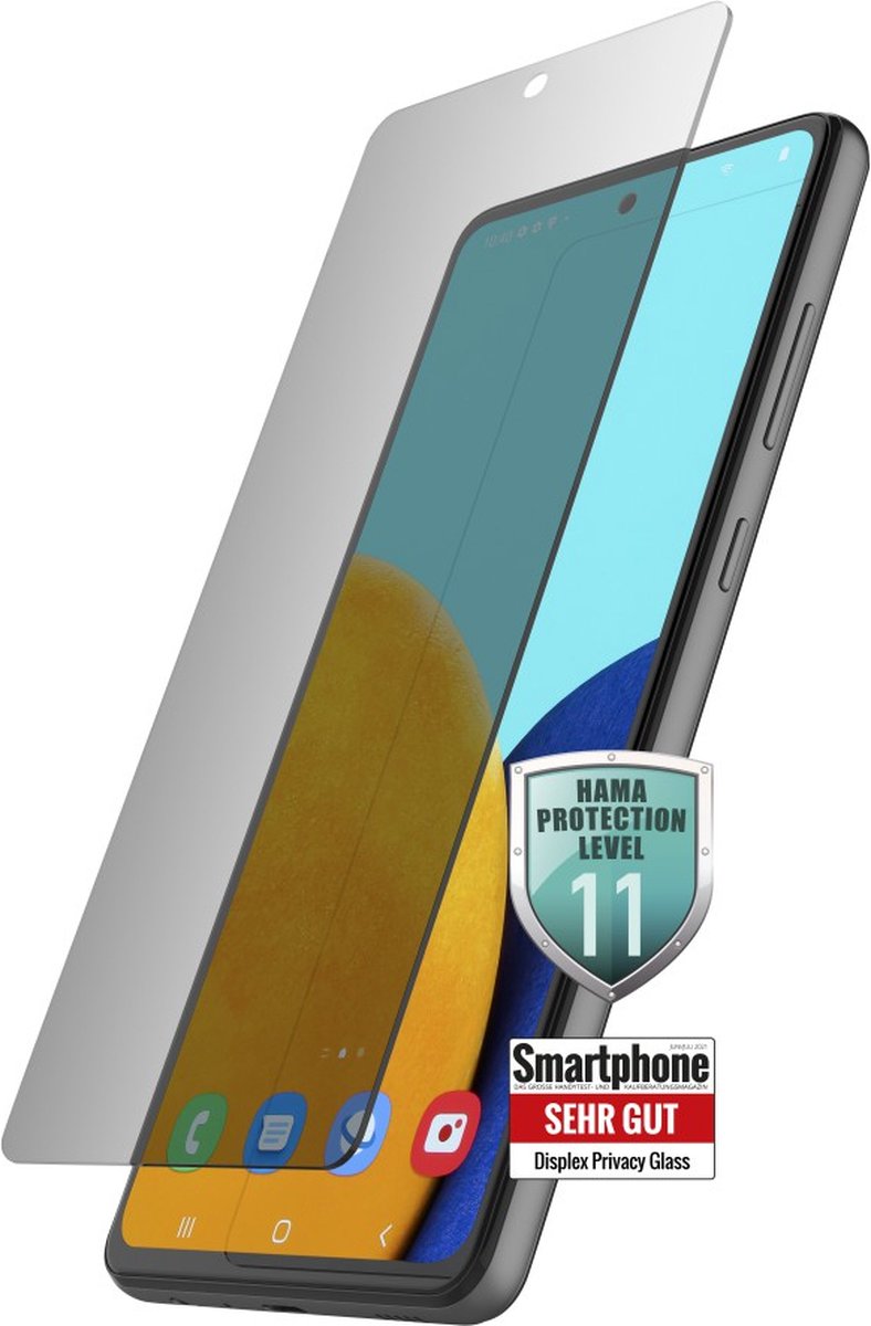 Hama Privacy 00213085 Screenprotector (glas) Geschikt voor: Samsung Galaxy A53 5G 1 stuk(s)