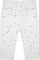 legging Dots junior katoen wit/zwart maat 62