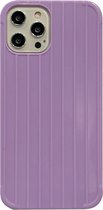 iPhone SE 2022 Back Cover Hoesje met Patroon - TPU - Backcover - Apple iPhone SE 2022 - Paars