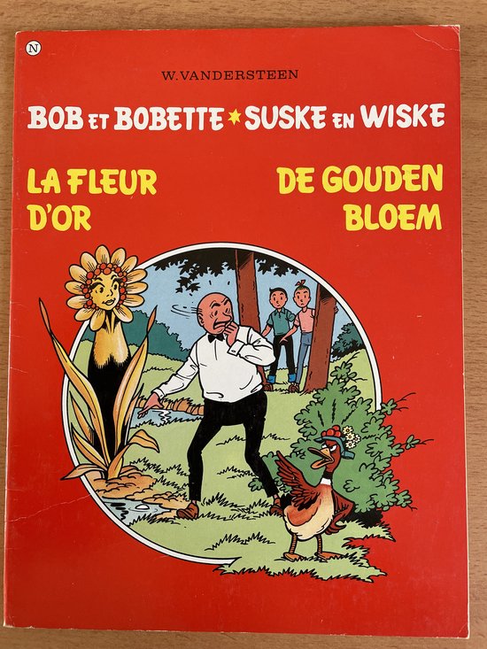 Suske en Wiske / Bob et Bobette - De Gouden Bloem / La Fleur D'or - 2 talig