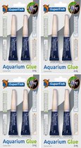 Superfish - Aquariumlijm - Onderwaterlijm - Aquarium - Aquascaping - 4 x 2 Stuks - Voordeelverpakking