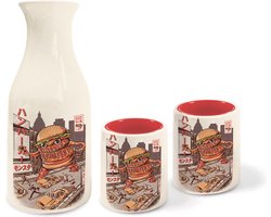 Ilustrata Burgerzilla - Sake Set