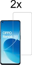 iParadise Oppo Reno 6 5G Screenprotector - Beschermglas Oppo Reno 6 5G Screen Protector - 2 stuks