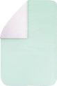 BINK Bedding Pique dekbedovertrek mint Ledikant (100x135 cm - geen sloop)