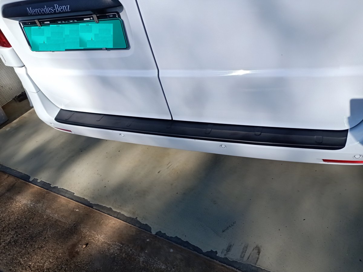 Rvs Grafiet Bumperbescherming Mercedes Vito | Viano W447 2014 2019 2020