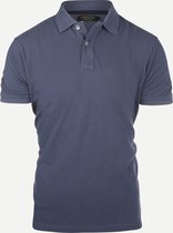 Steppin' Out Mannen  Steppin' Out Lente/Zomer 2022  Classic Polo Mannen - Regular Fit - Katoen - Blauw (L) Blauw Katoen Maat: L