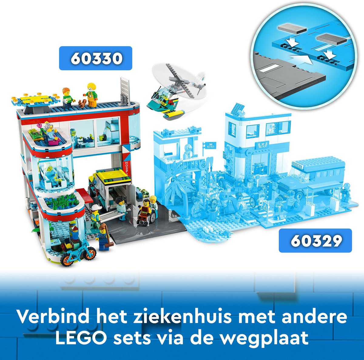 Meditatief bewaker Verleiding LEGO City Ziekenhuis - 60330 | bol.com