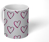 Mok - Koffiemok - Valentijnsdag cadeautje - Relatie - Romantisch - Mokken - 350 ML - Beker - Koffiemokken - Theemok